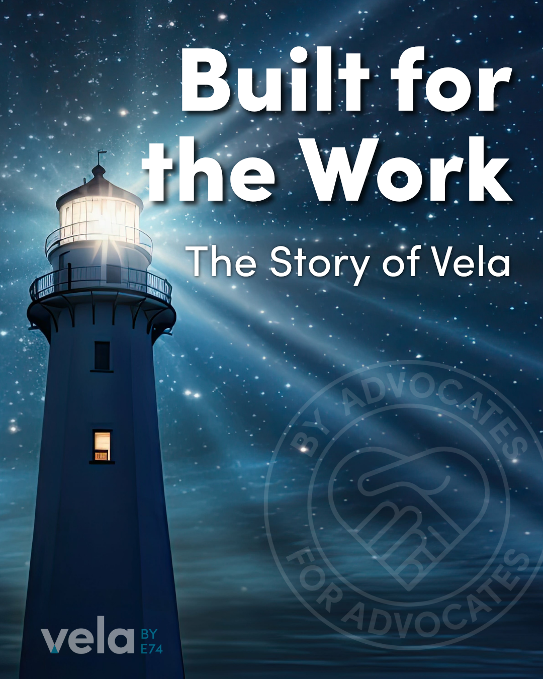 Lighthouse Symbolizing the Meaning of Vela's Name