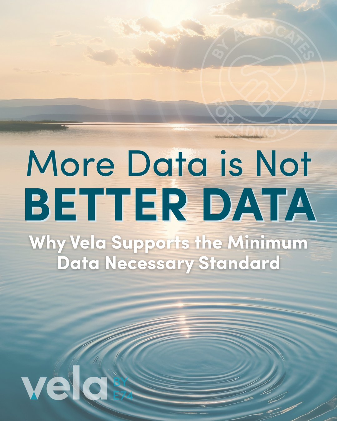 Ripples in water representing the ethical impact of survivor databases