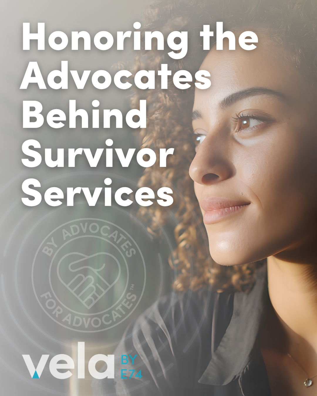 Advocate with sunlight on her face
